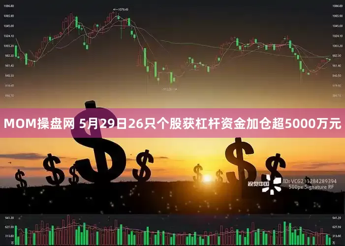 MOM操盘网 5月29日26只个股获杠杆资金加仓超5000万元