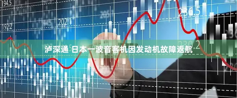 泸深通 日本一波音客机因发动机故障返航